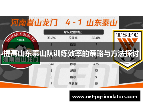 提高山东泰山队训练效率的策略与方法探讨
